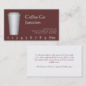Coffee Drink Punch / Loyalty Card (Voorkant / Achterkant)