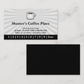Coffee Drink Punch / Loyalty Card (Voorkant / Achterkant)