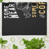 Coffee Drinker Barista Humor Theedoek (Gevouwen)