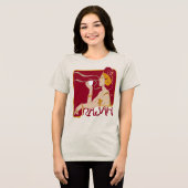 Coffee Drinker Cafés Rajah. Henri Meunier, 1897  Tri-Blend Shirt (Voorkant volledig)