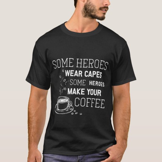 Coffee Drinker Coffein Morning Coffee Funny Gift g T-shirt (Voorkant)