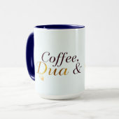 Coffee Dua & Glow Moderne Moslima Mok (Voorkant links)
