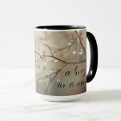 "Coffee... Een knuffel in een Mok" Mok (Voorkant rechts)