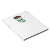 Coffee Emoji Lover Notitieblok (Schuin)