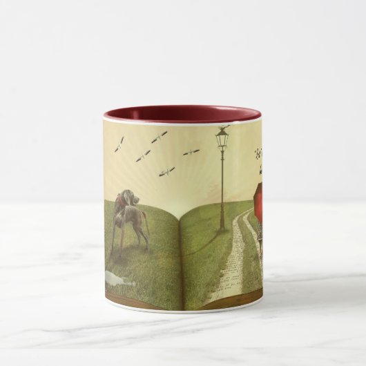 Coffee en Book Avid Readers Gift Cup Mok (Midden)