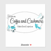 Coffee en Cashmere Sticker (Vel)