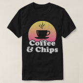 Coffee en Chips Pullover  (Design voorkant)