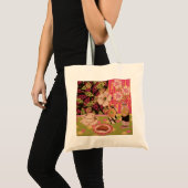 Coffee en Cookies Floral Tas (Voorkant (product))