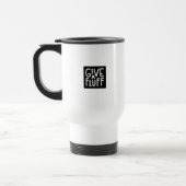 Coffee en Corgis Travel Mug - Rood & wit Reisbeker (Links)