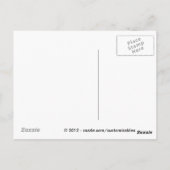 Coffee- en Doughnut-pels Briefkaart (Achterkant)