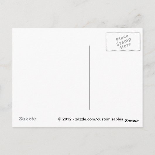 Coffee- en Doughnut-pels Briefkaart (Achterkant)