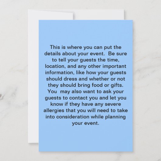 Coffee- en Doughnut-pels Kaart (Achterkant)