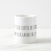 Coffee en Eyelash Coffee Mok (Center)