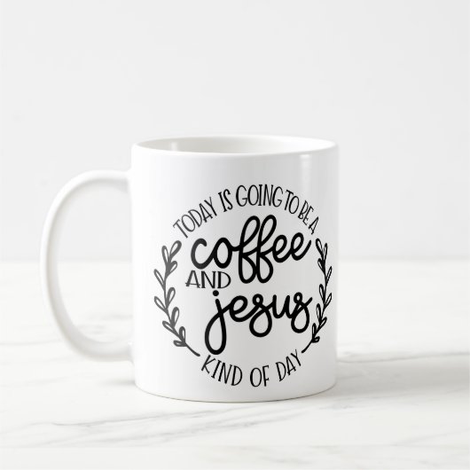 Coffee en Jesus Day Mok Cup (Links)