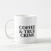 Coffee en True Crime Coffee-Mok Koffiemok (Links)