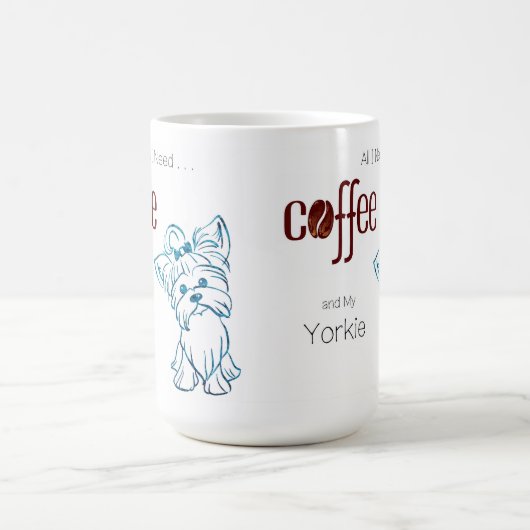 Coffee en Yorkie Koffiemok (Center)