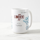 Coffee en Yorkie Koffiemok (Voorkant rechts)