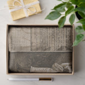 Coffee Ephemera Adverteren ontkoppeling van kunst Tissuepapier (Geschenk)