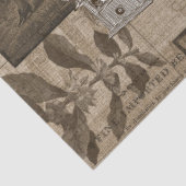 Coffee Ephemera Adverteren ontkoppeling van kunst Tissuepapier (Detail)