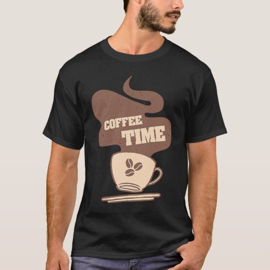 Coffee Espresso Barista Cappuccino Latte 1 T-shirt (Voorkant)