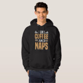 Coffee  Espresso Barista Cappuccino Latte  5 Hoodie (Voorkant volledig)