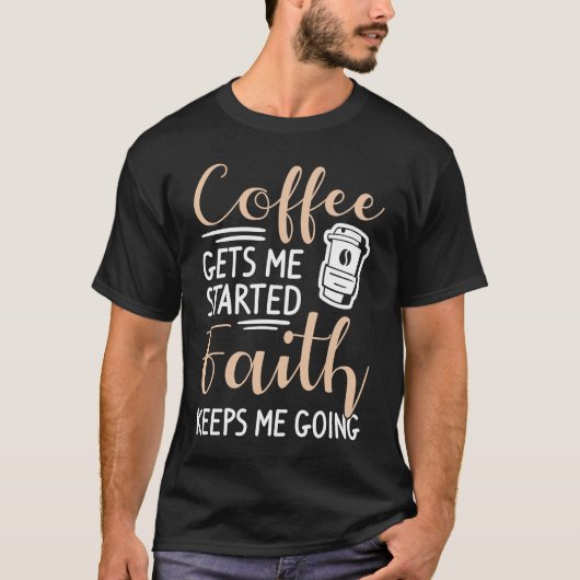 Coffee  Espresso Barista Cappuccino Latte T-shirt (Voorkant)