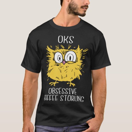 Coffee Espresso Coffee  Owl Men Women T-shirt (Voorkant)