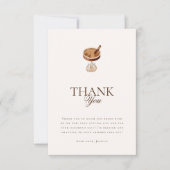 Coffee Espresso Liefde is Bruisende Bruiloft Feest Bedankkaart (Voorkant)