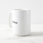 (Coffee) Espresso Mug Koffiemok (Voorkant links)