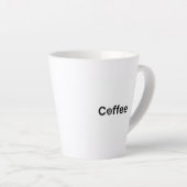 (Coffee) Espresso Mug Latte Mok (Rechterhoek)