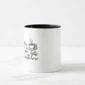 Coffee Everywhere Ceramic Mug for Coffee Lovers Mok (Midden)