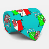 Coffee Expresso Lovers Theme Necktie Stropdas (Opgerold)