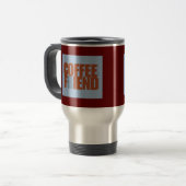 Coffee Fiend Travel Mug Reisbeker (Voorkant links)