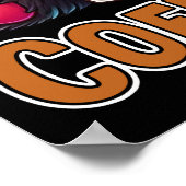 Coffee First Coffee Lover Gifts  Poster (Hoek)