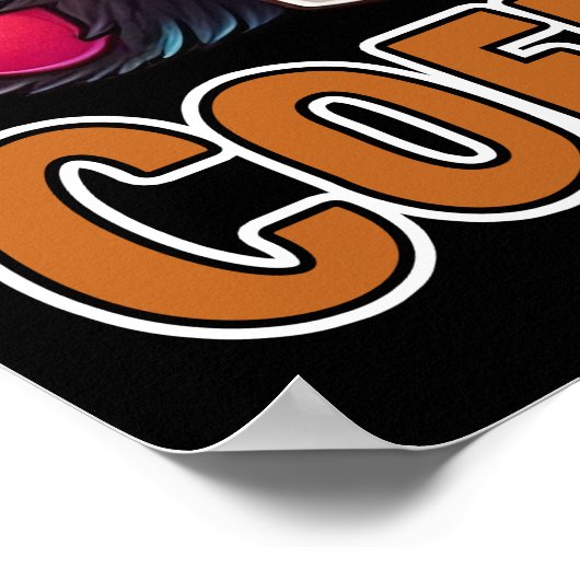 Coffee First Coffee Lover Gifts  Poster (Hoek)