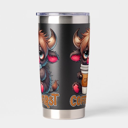 Coffee First  Geïsoleerde Drinkbeker (Rechts)