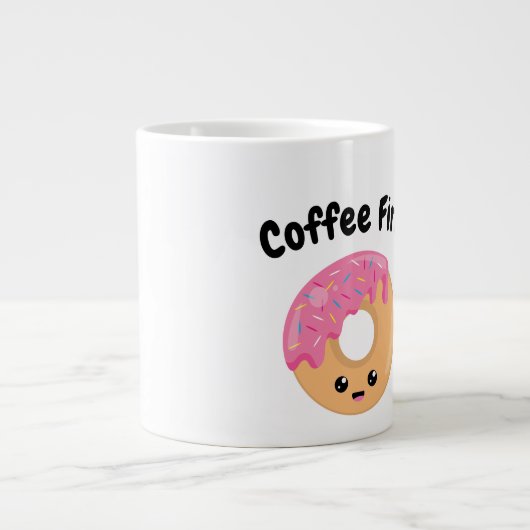 Coffee First - Jumbo Mok (Voorkant)