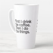 Coffee First Latte Mug Latte Mok (Linkerhoek)