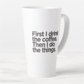 Coffee First Latte Mug Mok (Rechterhoek)