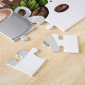 Coffee First – Morning Motivation for True Caffein Legpuzzel (Zijkant)