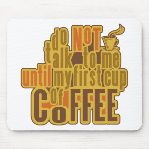 COFFEE FIRST mousepad Muismat