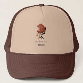 Coffee First Personality Second Funny Trucker Hat Pet
