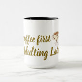 Coffee First Tee – Funny & Tren Mok (Midden)