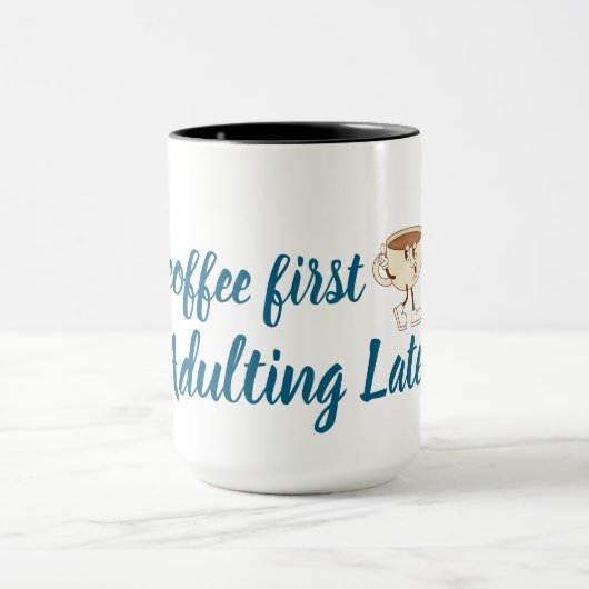 Coffee First Tee – Funny & Tren Mok (Midden)