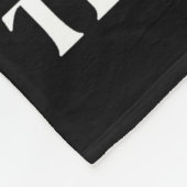 Coffee First Then Maybe Funny Introvert Raccoon Co Fleece Deken (Hoek)