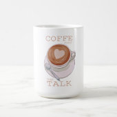 Coffee First Then Talk – Funny Morning Coffee Mug Koffiemok (Center)