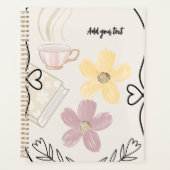Coffee & Flowers Planner for Book Lovers (Voorkant)