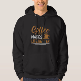Coffee  for Coffee  and Baristas caffeine 1 Hoodie