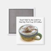Coffee Fridge Magnet (Voorkant / Achterkant)