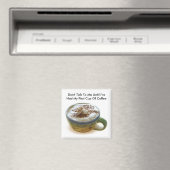 Coffee Fridge Magnet (Insitu (Vaatwasser))